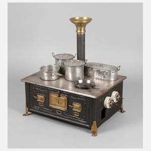 Märklin großer Puppenherd mit Zubehör