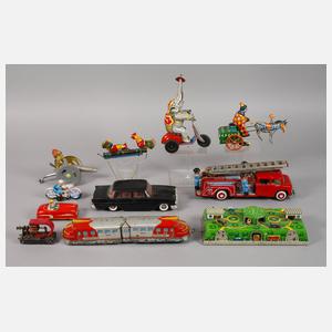 Konvolut Blechspielzeug