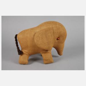 Rupfentier als Elefant