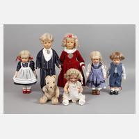Sammlung Käthe Kruse Puppen und Teddy111