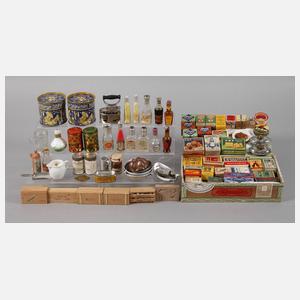 Konvolut Kaufmannsladenzubehör