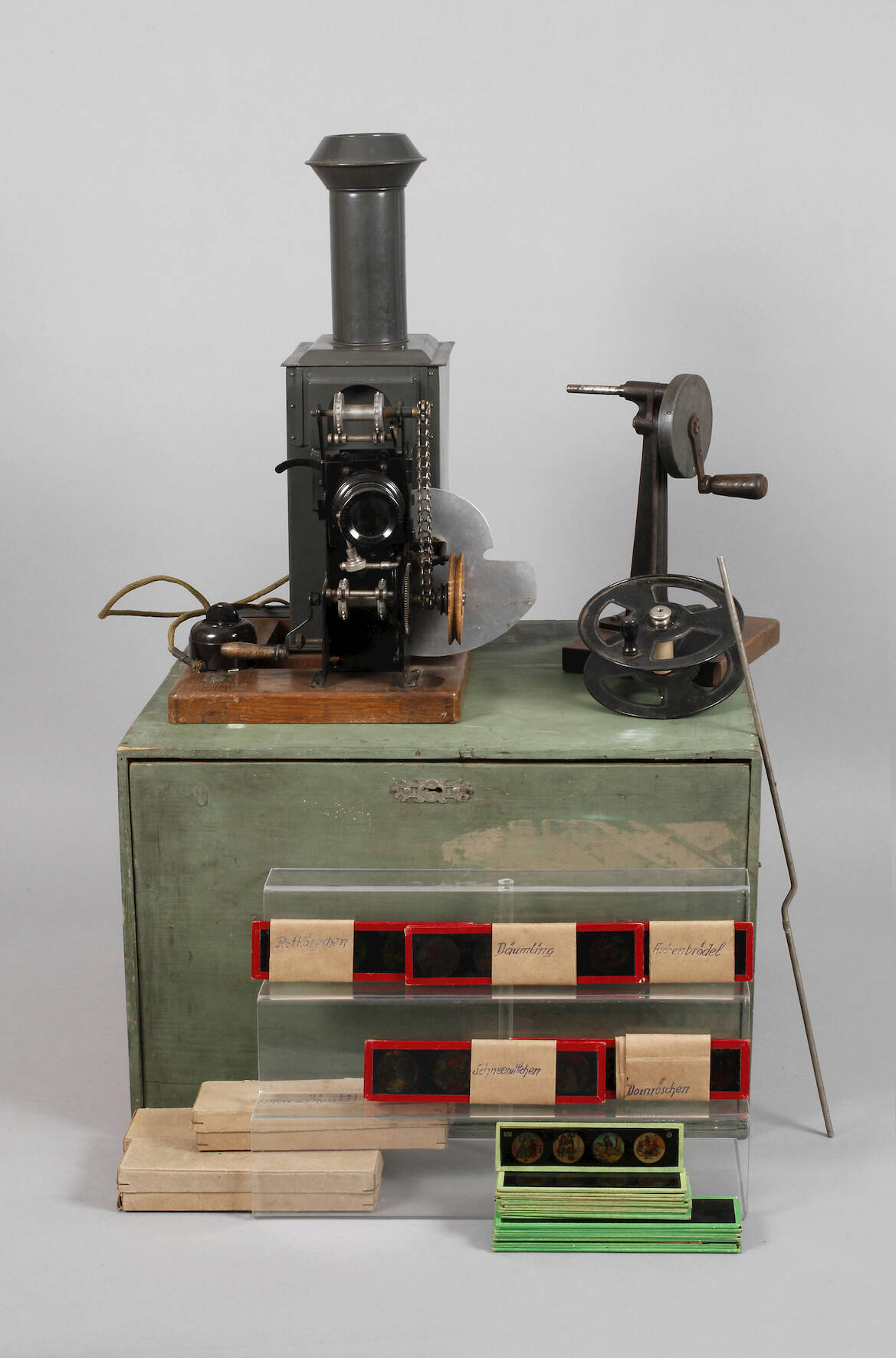 "Ernemann Kinoptikon" mit Zubehör