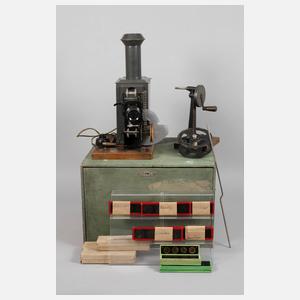 "Ernemann Kinoptikon" mit Zubehör