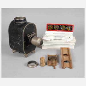 Laterna Magica mit Platten