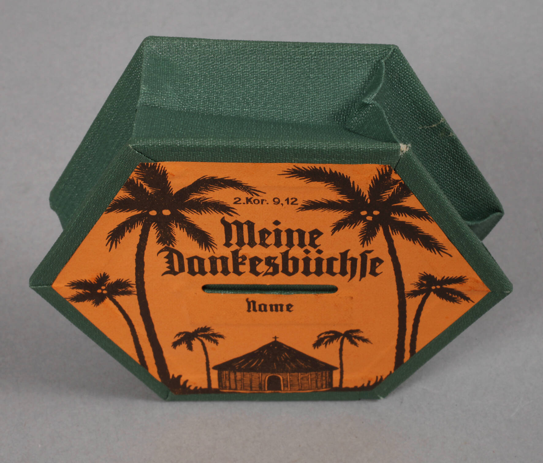 Spardose Kolonialzeit