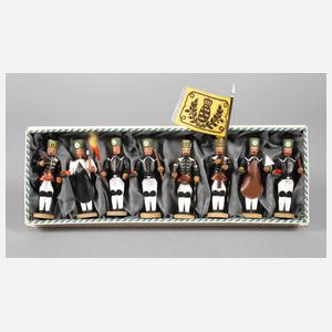 Aufstellfiguren "Freiberger Bergparade" Satz 2