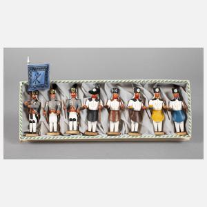 Aufstellfiguren "Freiberger Bergparade" Satz 4