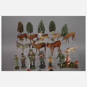 Große Weihnachtspyramide mit Zubehör