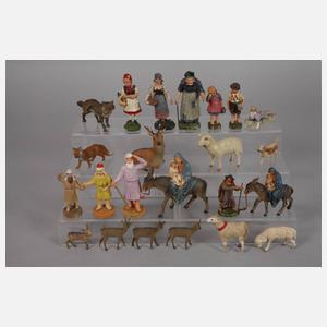 Große Weihnachtspyramide mit Zubehör