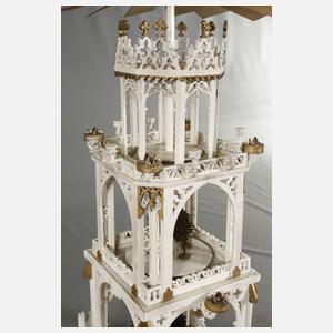 Große Weihnachtspyramide mit Zubehör