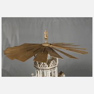 Große Weihnachtspyramide mit Zubehör