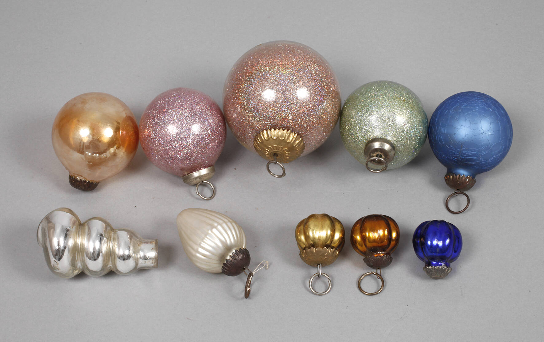 Konvolut Christbaumschmuck Biedermeier