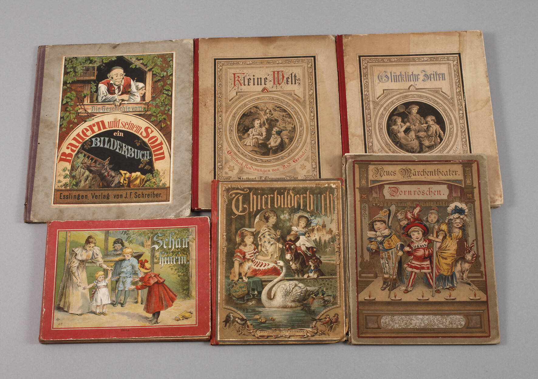 Konvolut Kinderbücher 2. Hälfte 19. Jh.