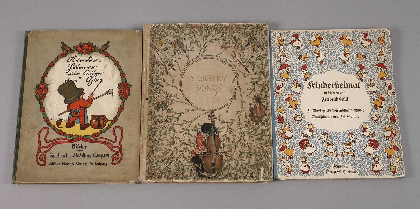 Drei Kinderliederbücher