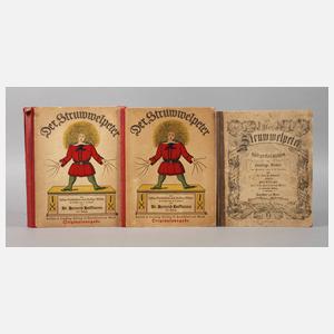 Drei Bände Der Struwwelpeter