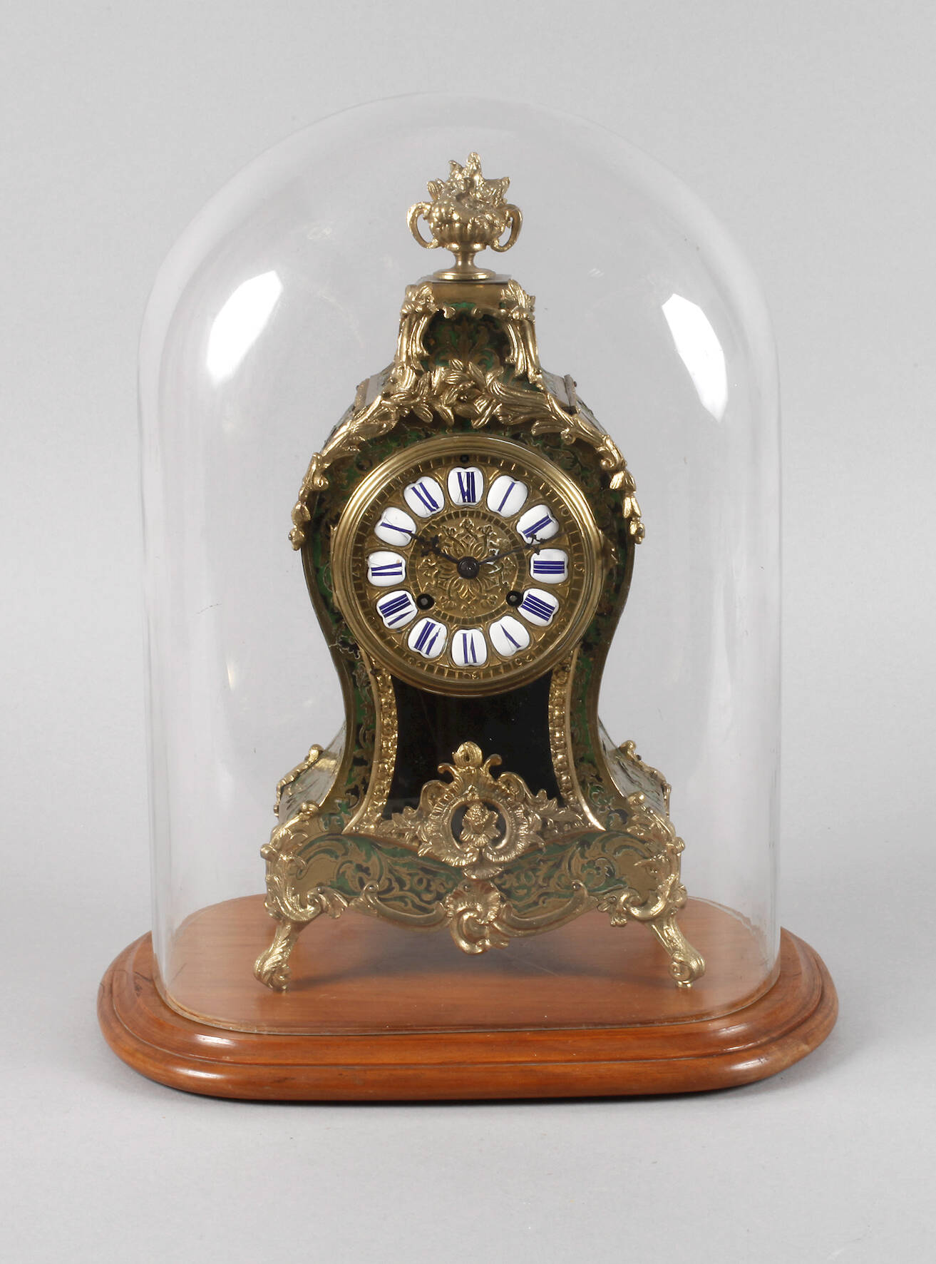 Tischuhr in Boullé-Technik