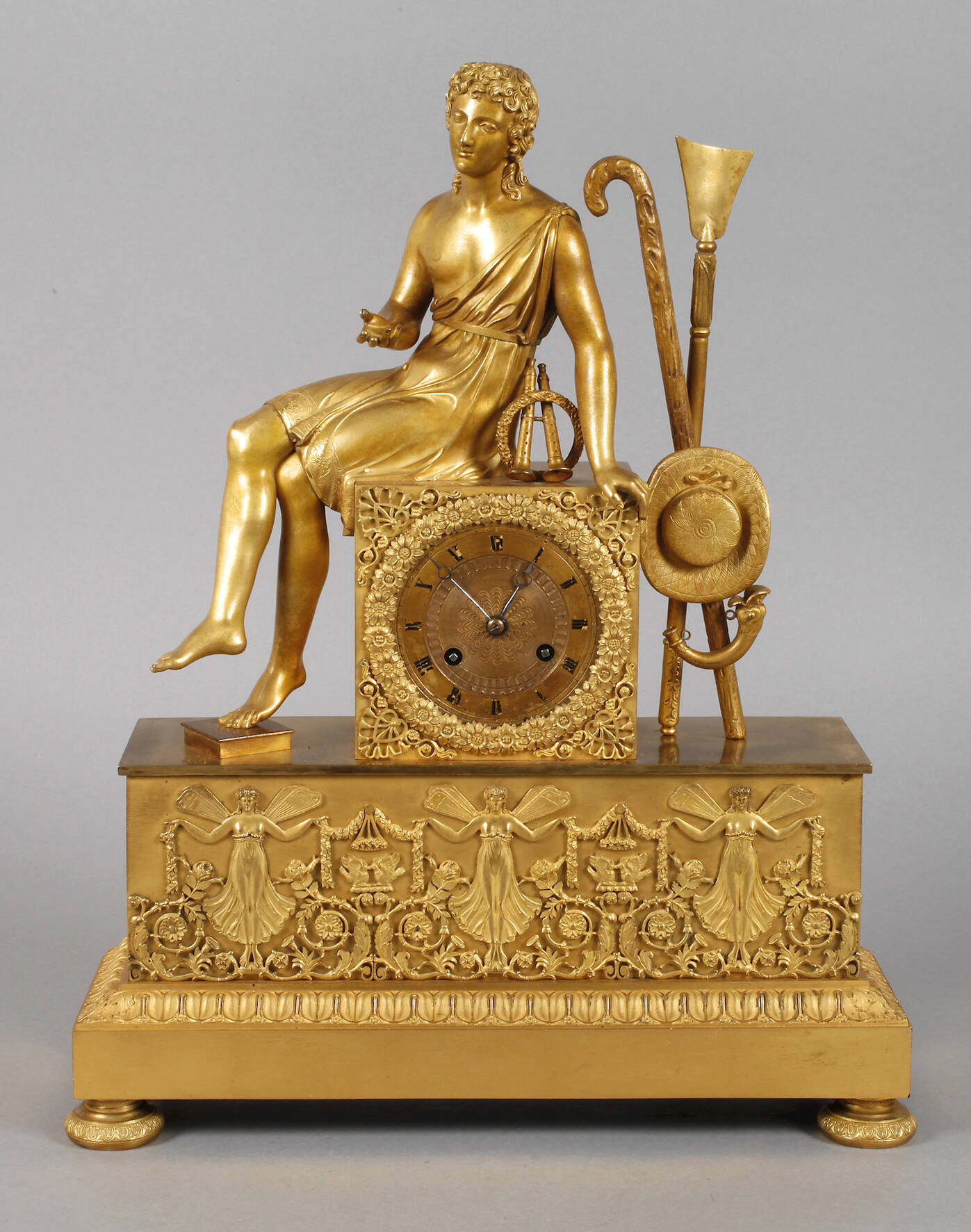 Figurenpendule "Pan"