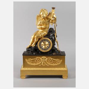 Bronzependule "Amor"