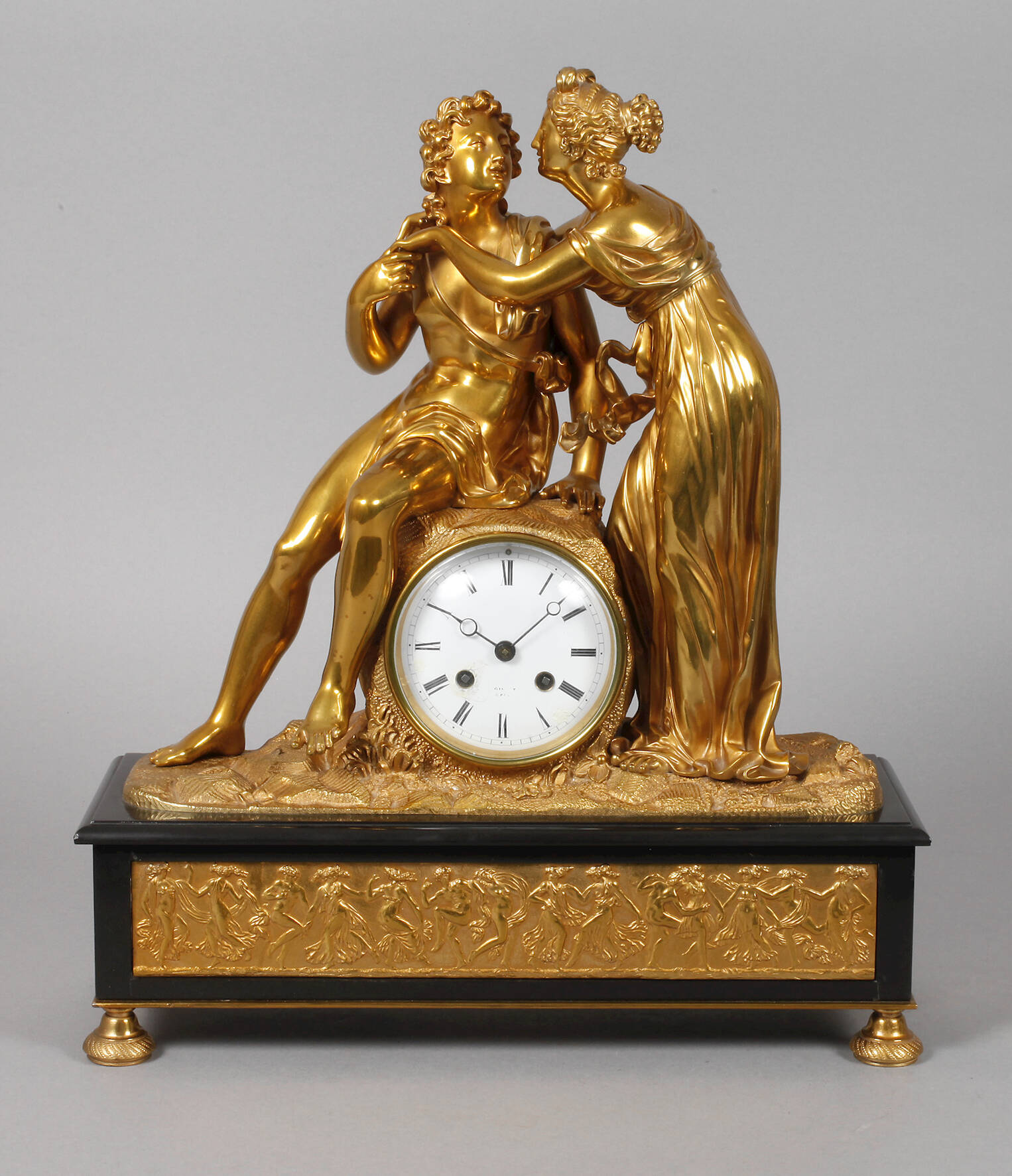 Bronzependule "Gillot a Paris"