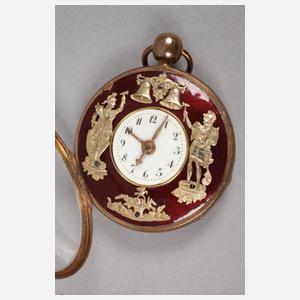 Taschenuhr mit Automat