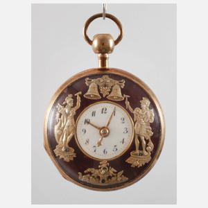 Taschenuhr mit Automat