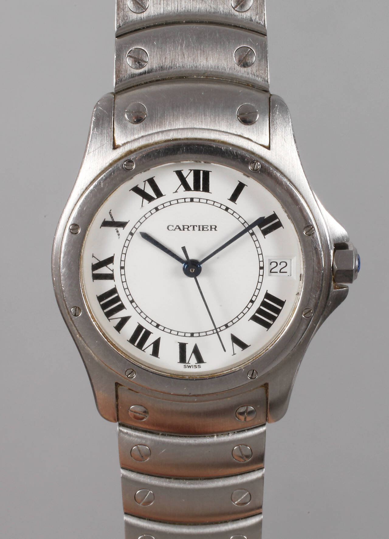 Herrenarmbanduhr Cartier