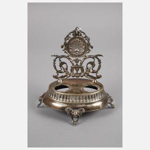 Uhrenständer mit Schreibzeug