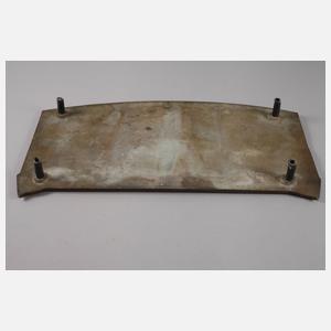 Bronzerelief Uhrmacherwerkstätte