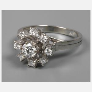 Damenring mit Brillanten