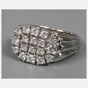 Damenring mit Brillanten