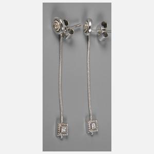 H. Stern ein Paar Ohrhänger mit Brillanten