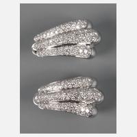 Paar Ohrringe mit Brillanten111