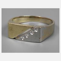 Herrenring mit Brillanten111