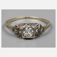 Damenring mit Brillant111