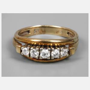 Damenring mit Brillanten