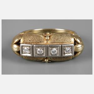 Damenring mit Brillanten