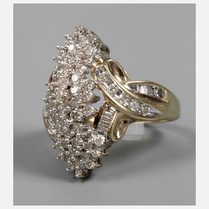 Opulenter Brillantring