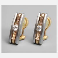 Bunz Paar Ohrringe mit Brillanten111