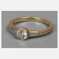 Damenring mit Brillant111