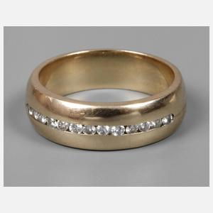 Damenring mit Brillanten