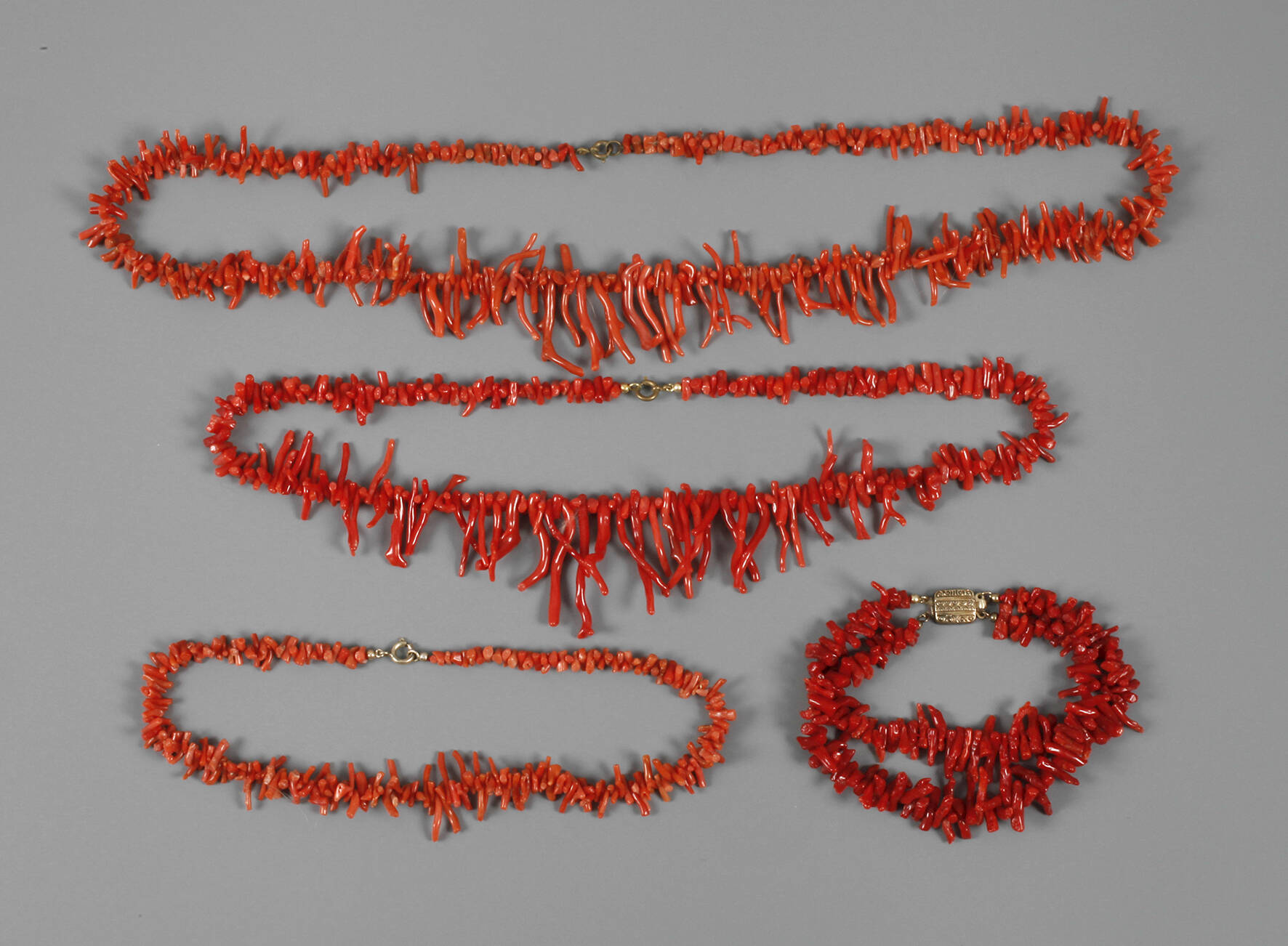 Konvolut Korallenschmuck