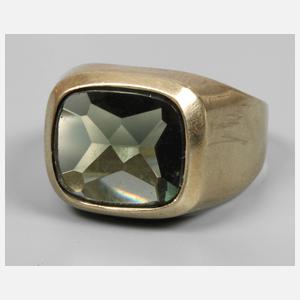 Herrenring mit Steinbesatz