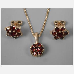 Schmuckset Granat