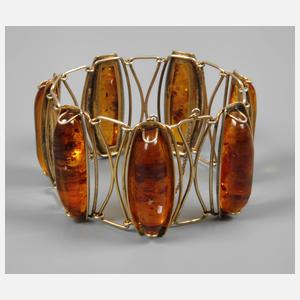 Armband mit Bernsteinen