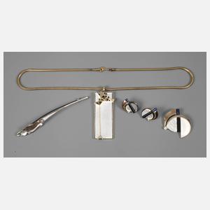 Konvolut Silberschmuck