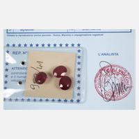 Konvolut facettierte Rubine111