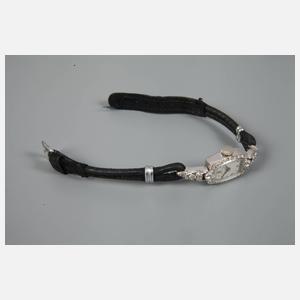 Damenarmbanduhr Hamilton mit Diamanten