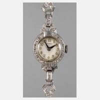 Platin Damenarmbanduhr Movado111