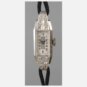 Damenarmbanduhr mit Diamantbesatz