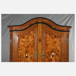Intarsierter Barockschrank